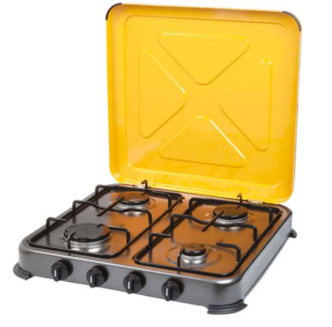 4 burner camping stove